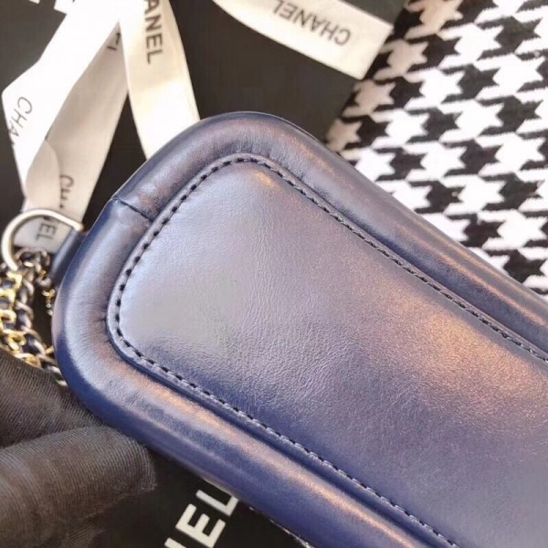 Chanel Tweed/Calfskin Gabrielle Small Hobo Bag A91810 Multicolor/Blue 2018 Collection