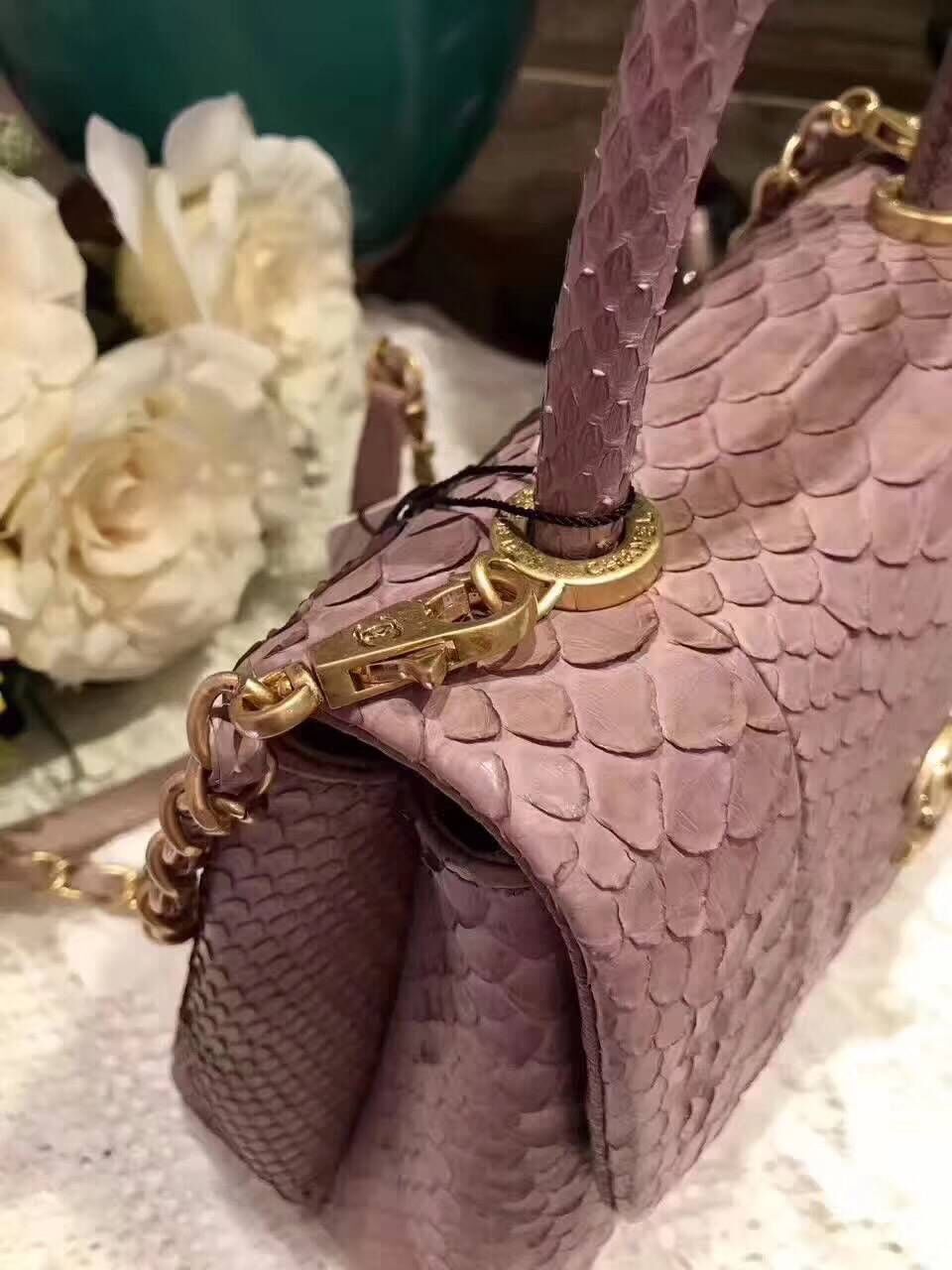 Chanel Classic Top Handle Bag A92991 pink  
