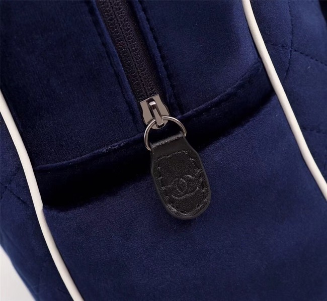 CHANEL Backpack A57594 blue 