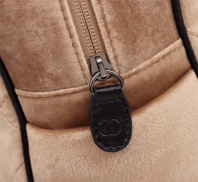 CHANEL Backpack A57594 apricot 