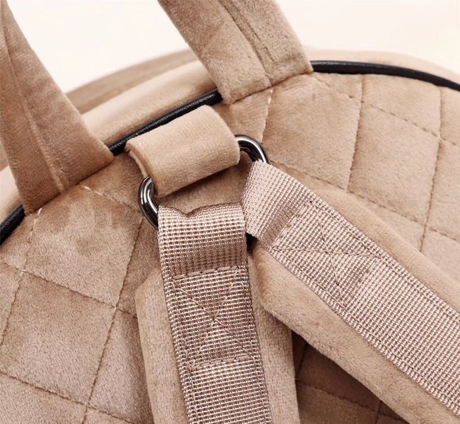 CHANEL Backpack A57594 apricot 