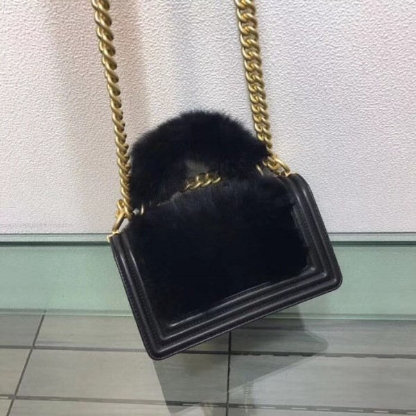 Chanel Boy Orylag Small Flap Bag Black 2018 Collection