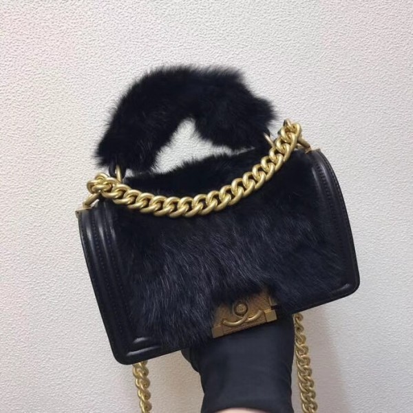Chanel Boy Orylag Small Flap Bag Black 2018 Collection