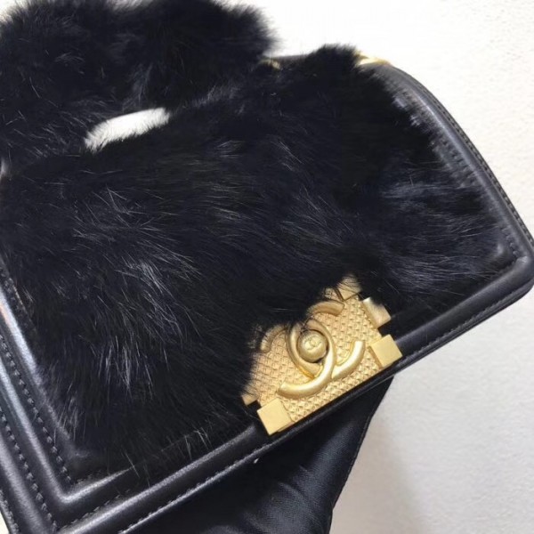 Chanel Boy Orylag Small Flap Bag Black 2018 Collection