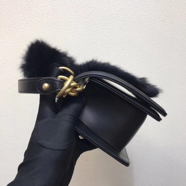 Chanel Boy Orylag Small Flap Bag Black 2018 Collection