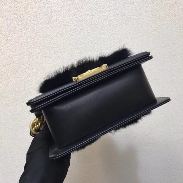 Chanel Boy Orylag Small Flap Bag Black 2018 Collection