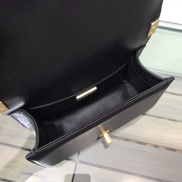 Chanel Boy Orylag Small Flap Bag Black 2018 Collection