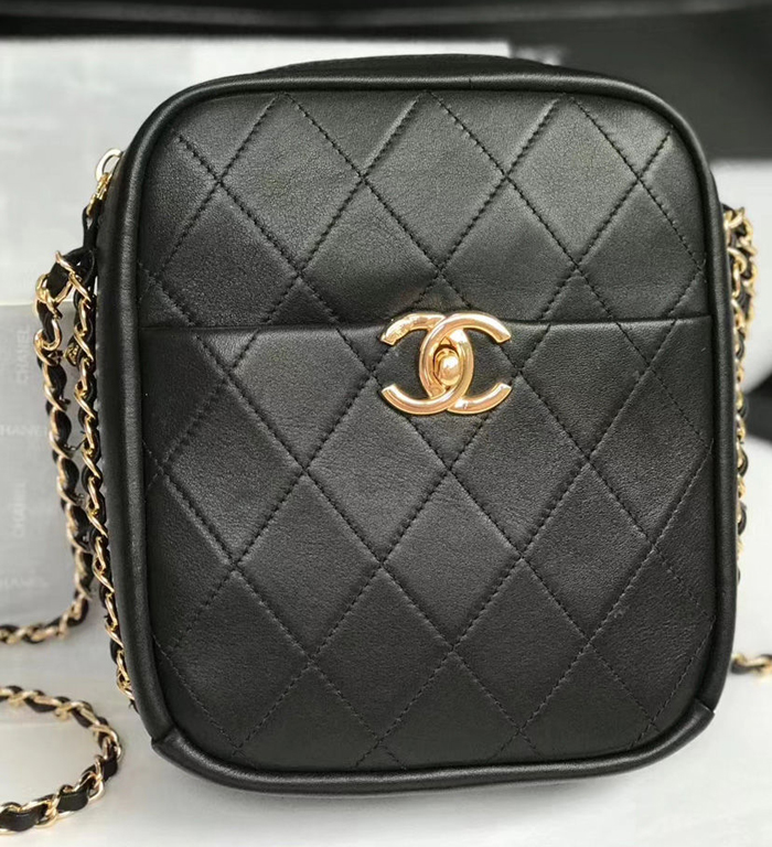 Chanel Camera Case AS0139 Black