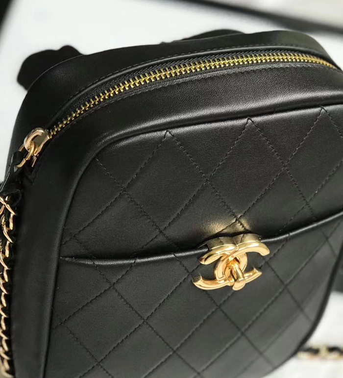 Chanel Camera Case AS0139 Black