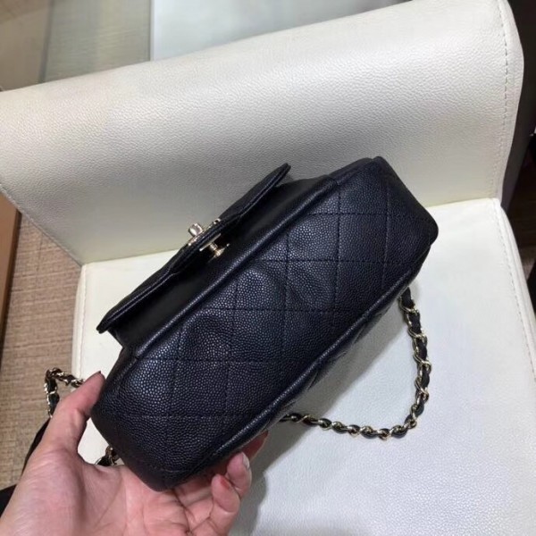 Chanel Grained Calfskin Large Camera Case Bag AS0006 Black 2019