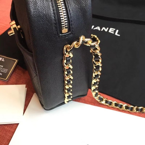 Chanel Casual Trip North/South Camera Case Bag AS0139 Black 2019