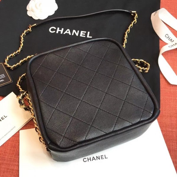 Chanel Casual Trip North/South Camera Case Bag AS0139 Black 2019