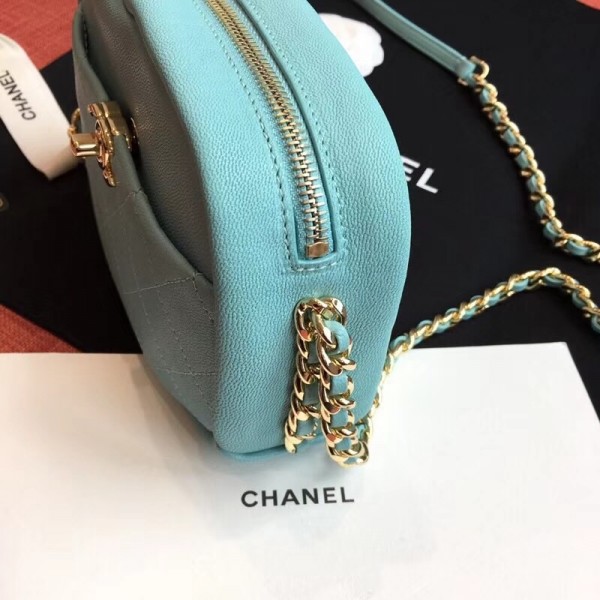 Chanel Casual Trip Small Camera Case Bag AS0137 Light Green 2019