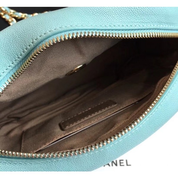 Chanel Casual Trip Small Camera Case Bag AS0137 Light Green 2019