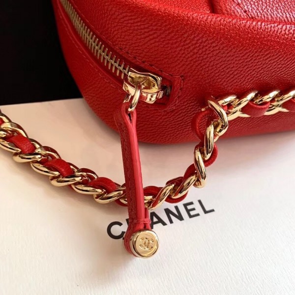 Chanel Casual Trip Small Camera Case Bag AS0137 Red 2019