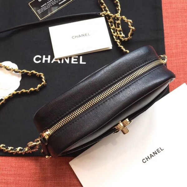 Chanel Casual Trip Small Camera Case Bag AS0137 Black 2019