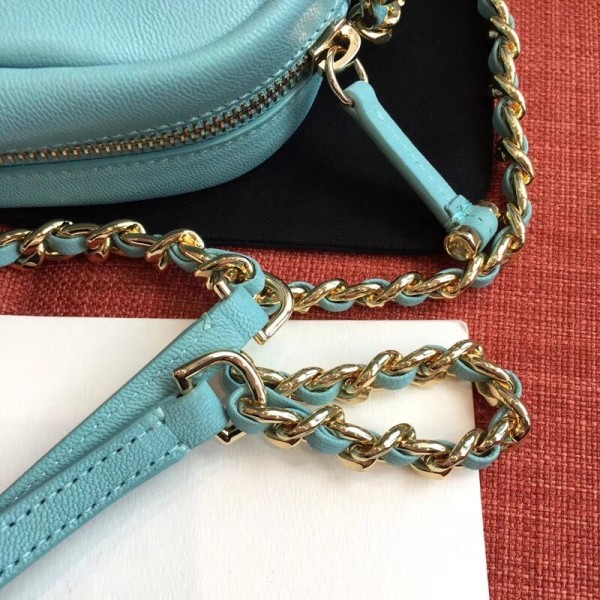 Chanel Casual Trip Medium Camera Case Bag AS0140 Light Green 2019