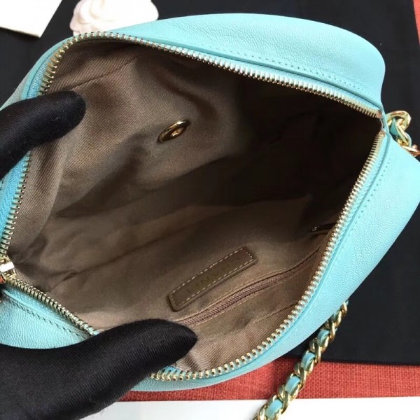 Chanel Casual Trip Medium Camera Case Bag AS0140 Light Green 2019