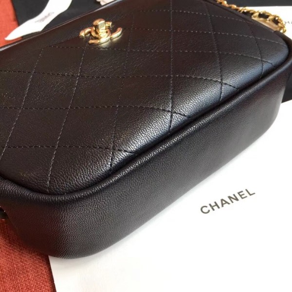 Chanel Casual Trip Medium Camera Case Bag AS0140 Black 2019