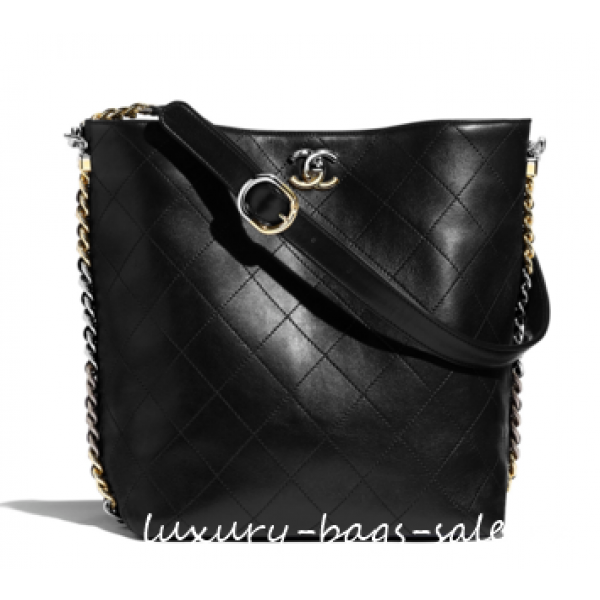 Chanel hobo handbag AS0414 black