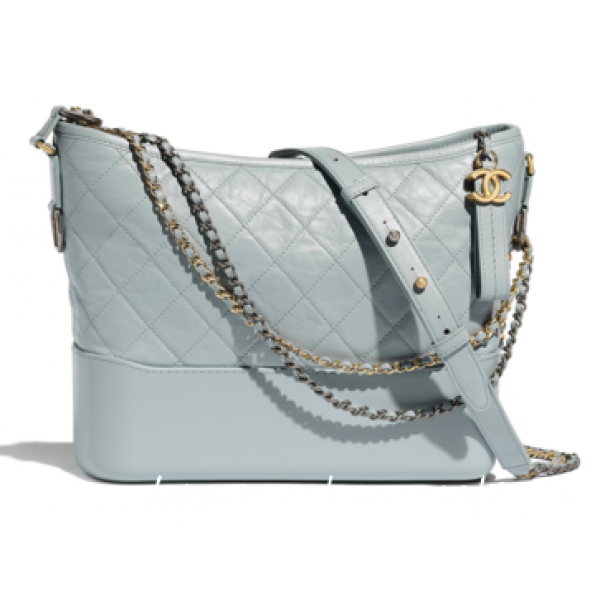 Chanel gabrielle hobo bag A93824 light blue