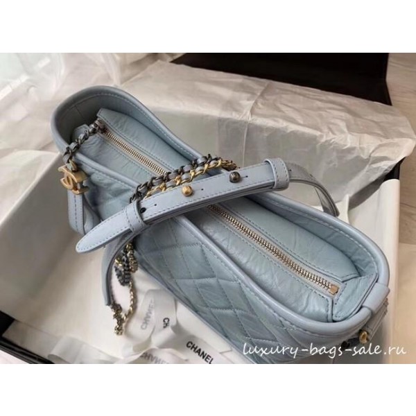 Chanel gabrielle hobo bag A93824 light blue
