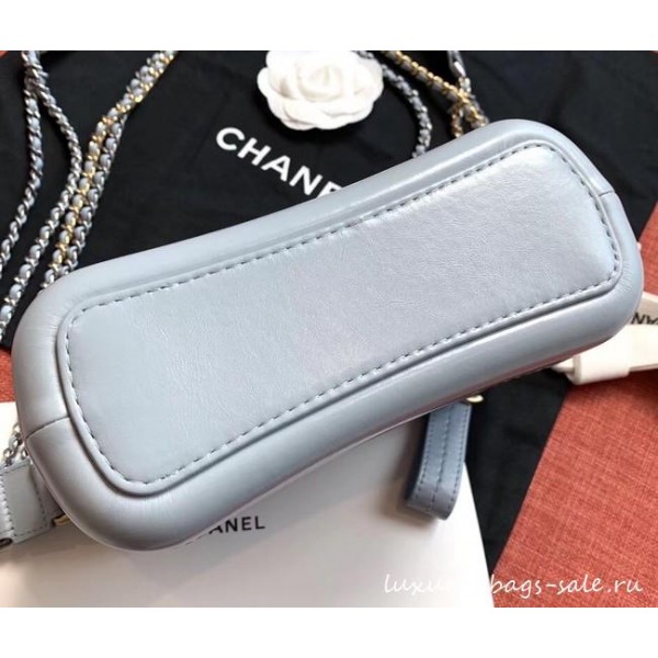 Chanel gabrielle small hobo bag A91810 light blue