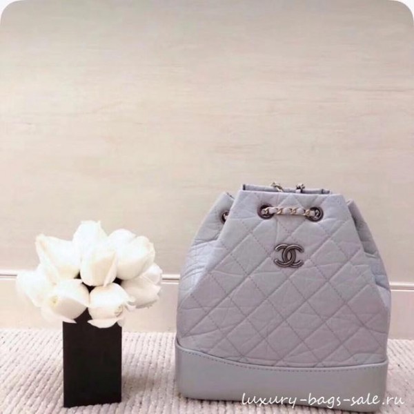 Chanel gabrielle backpack A94501 light blue