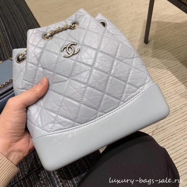 Chanel gabrielle backpack A94501 light blue