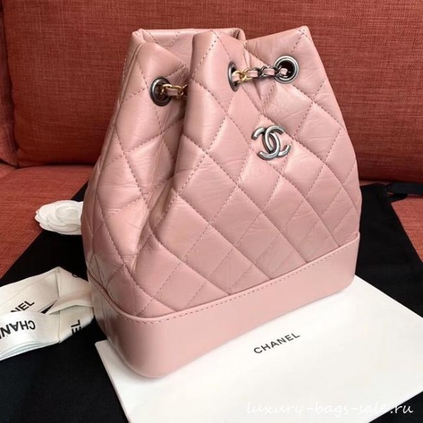 Chanel gabrielle backpack A94501 light pink