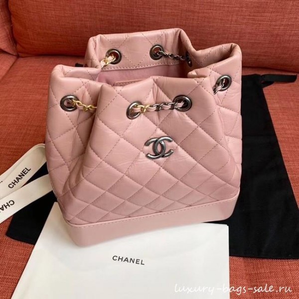 Chanel gabrielle backpack A94501 light pink
