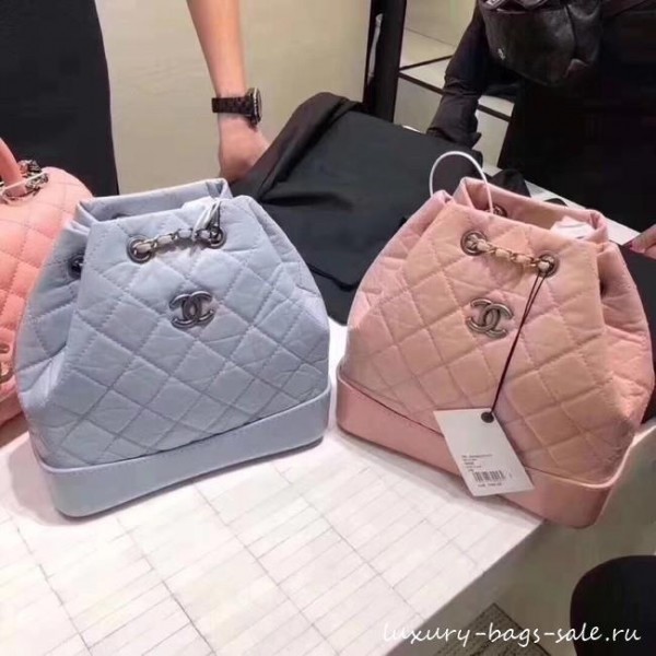 Chanel gabrielle backpack A94501 light pink