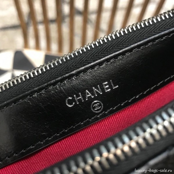 Chanel Gabrielle Clutch on Chain/Mini Bag A94505 Black 2019 Collection