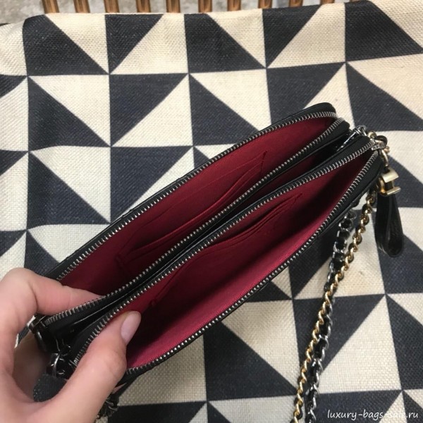 Chanel Gabrielle Clutch on Chain/Mini Bag A94505 Black 2019 Collection