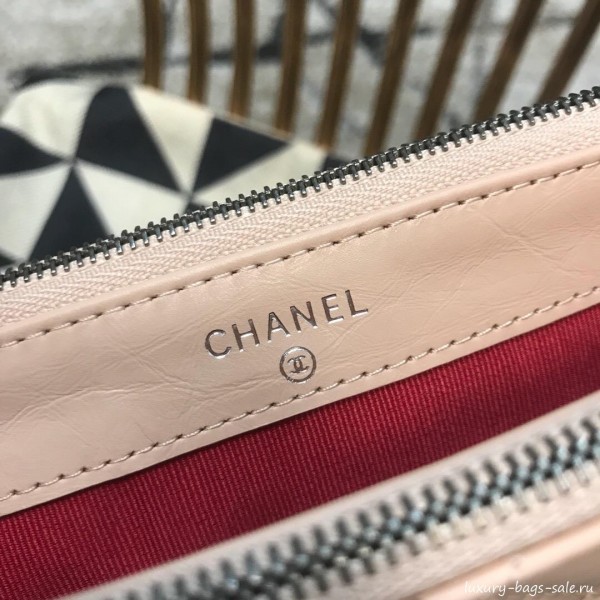 Chanel Gabrielle Clutch on Chain/Mini Bag A94505 Pink/Black 2019 Collection