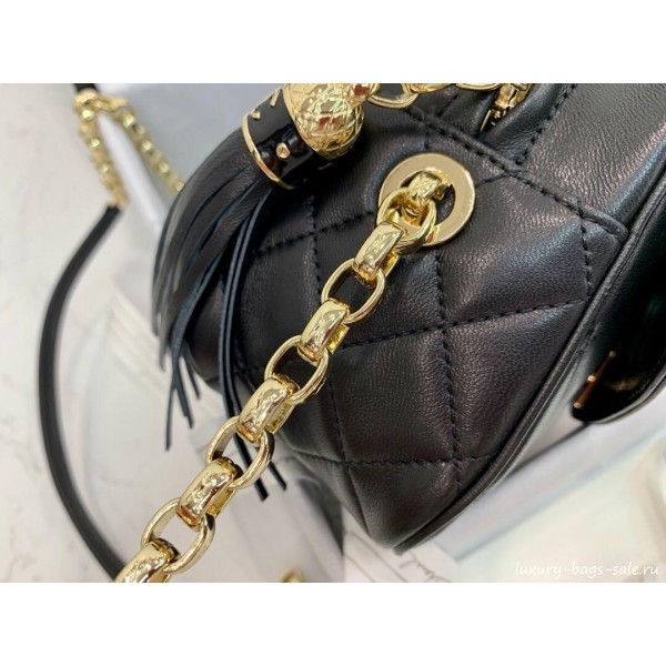Chanel Lambskin Tassel Camera Case AS0001 Black 2019 Collection