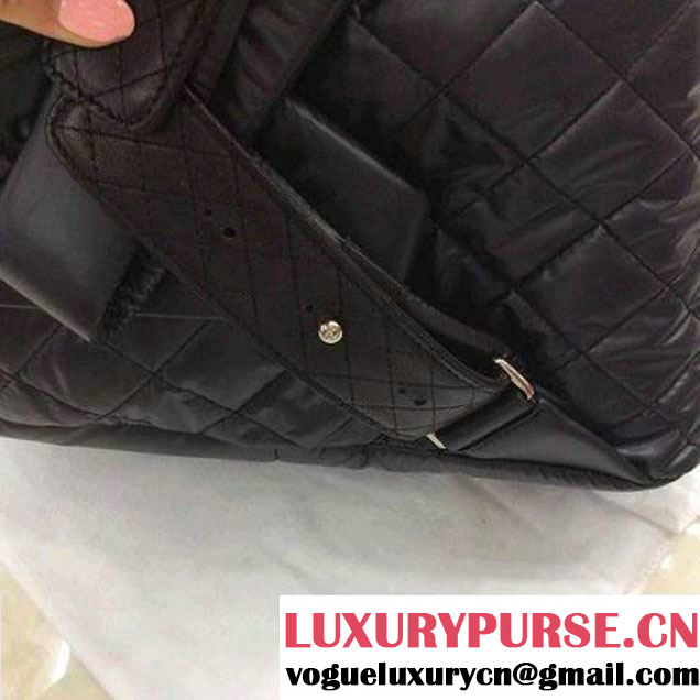 Chanel COCO Cocoon Backpack in Black Fall 2014 (2a058-072831 )
