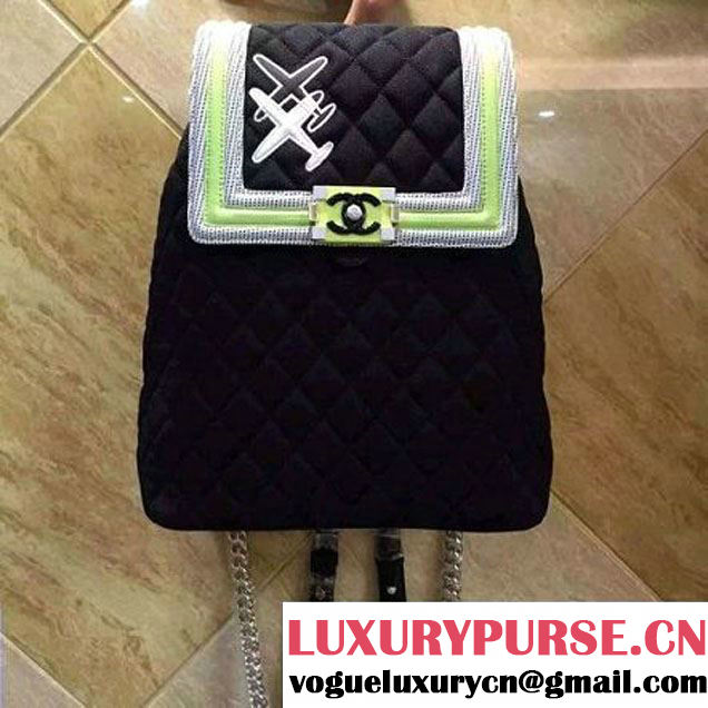 Chanel Quilted Backpack - Spring 2016 (2A057-110705 )