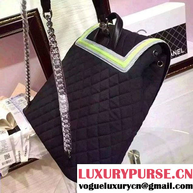 Chanel Quilted Large Backpack - Spring 2016 (2A057-110906 )