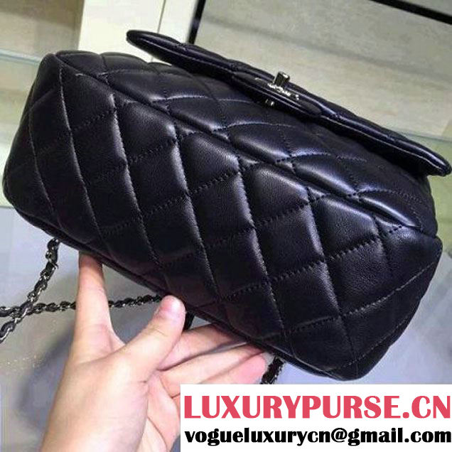 Chanel Large Black Calfskin Backpack Cruise 2016 (2A143-120907 )