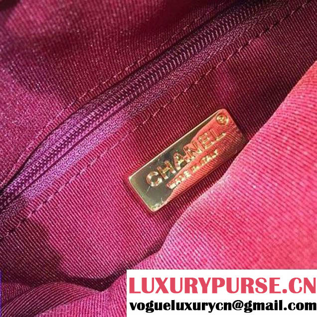 Chanel Large Grey Calfskin Backpack Cruise 2016 (2A143-120908 )