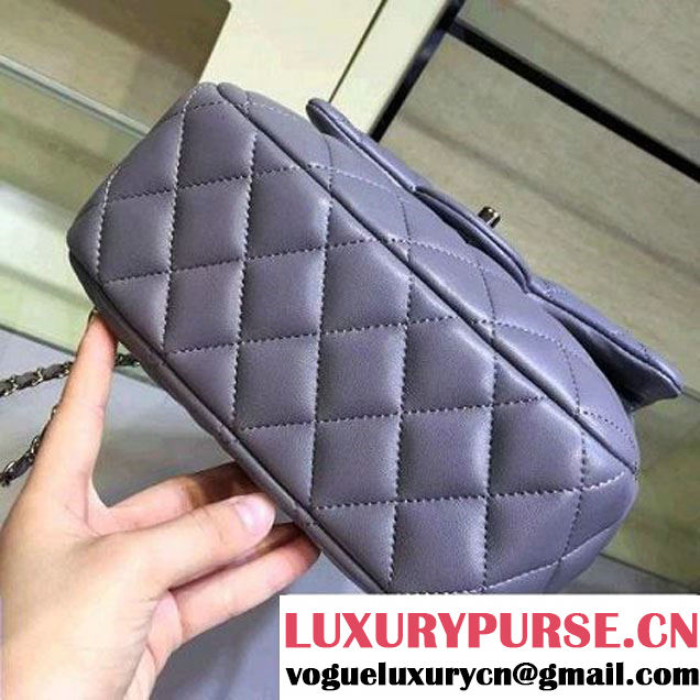 Chanel Grey Calfskin Backpack Cruise 2016 (2A143-120909 )