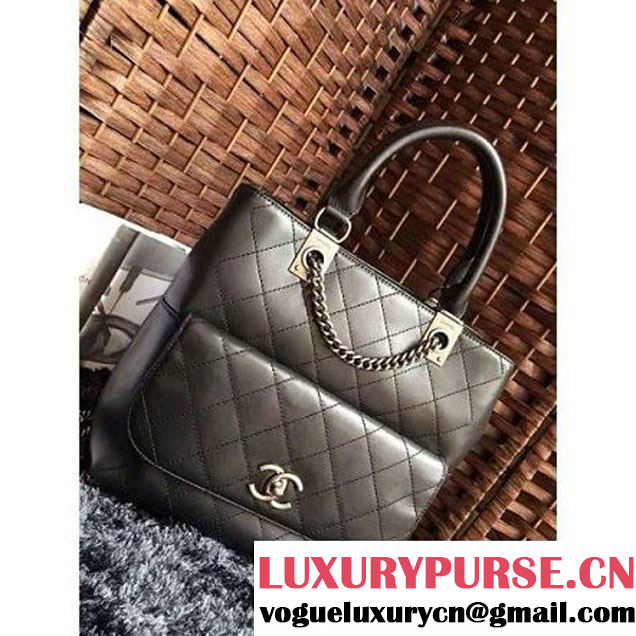 Chanel Smooth Calfskin Backpack Black S/S 2016 (1A086-6061343 )
