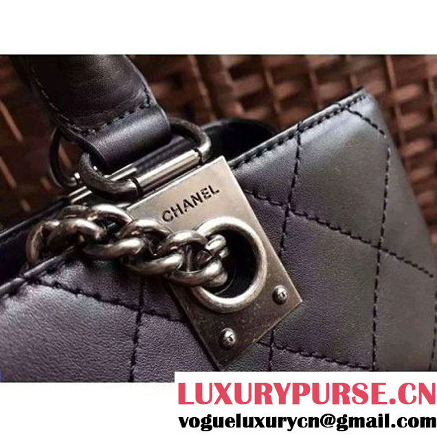 Chanel Smooth Calfskin Backpack Black S/S 2016 (1A086-6061343 )