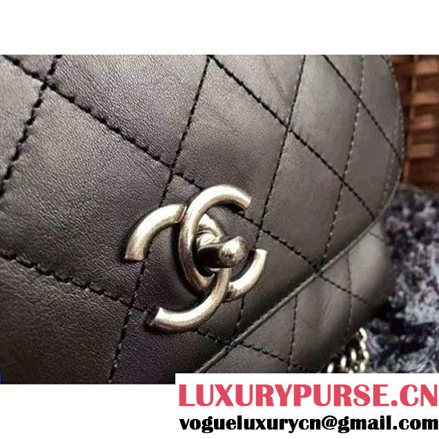 Chanel Smooth Calfskin Backpack Black S/S 2016 (1A086-6061343 )