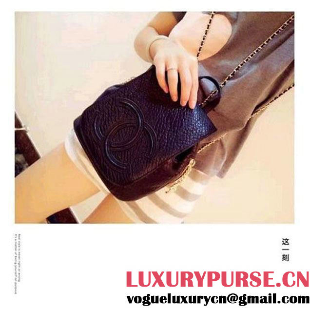 Chanel Mini Black Lambskin Backpack (1B14-6071502 )