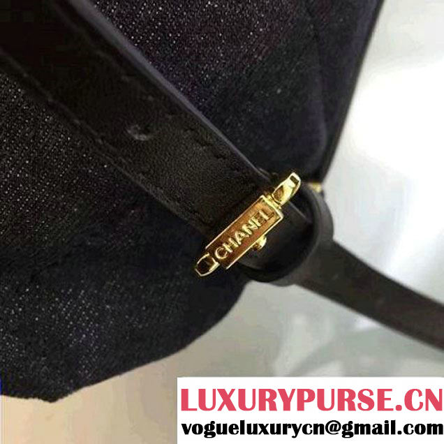 Chanel Denim Calfskin Backpack A93563 F/W 2016 (2A143-6080816 )