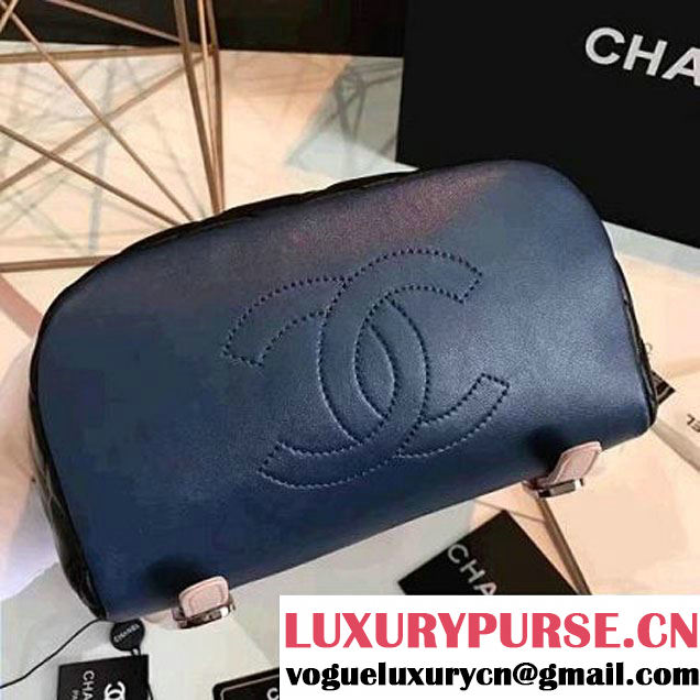 Chanel Black Multicolor Lambskin/Resin Small Backpack Cruise 2017 (KN-7020832 )