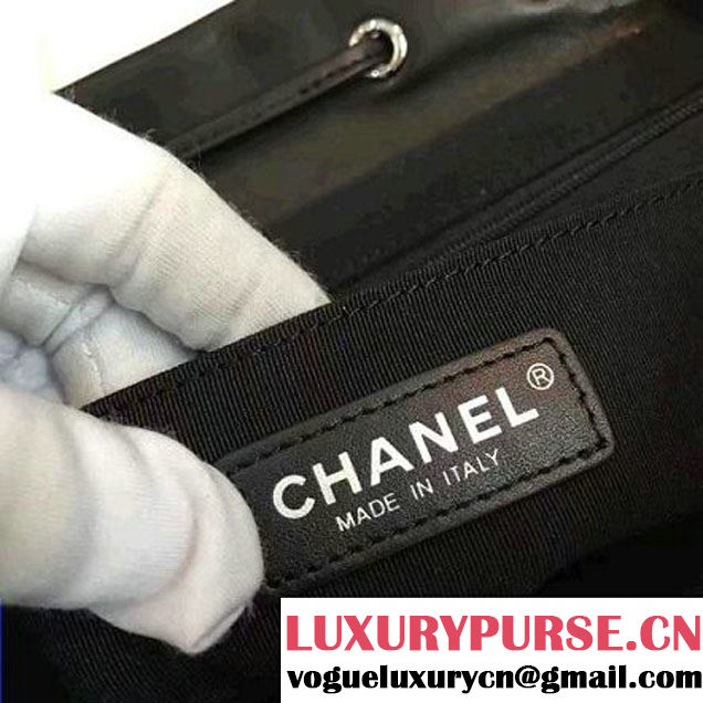 Chanel Black Multicolor Lambskin/Resin Large Backpack Cruise 2017 (KN-7020833 )