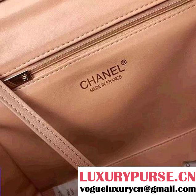 Chanel Grained Calfskin Business Affinity Backpack Bag A93748 Nude 2017 (1A145-7041016 )